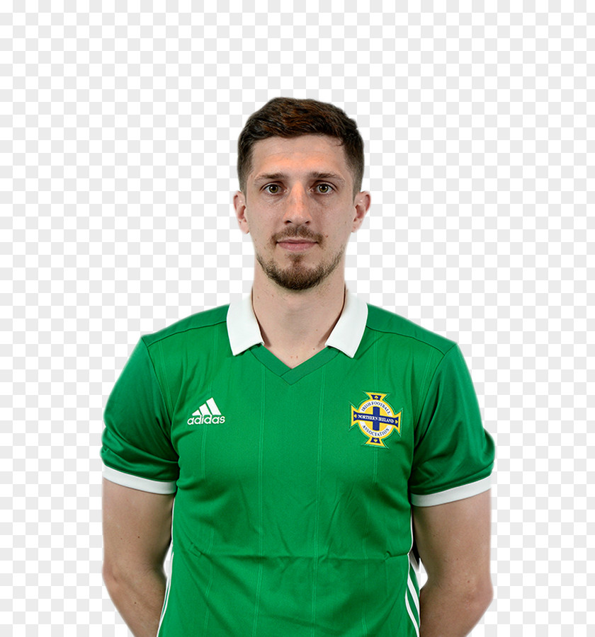 T-shirt Craig Cathcart Northern Ireland National Football Team Jersey PNG