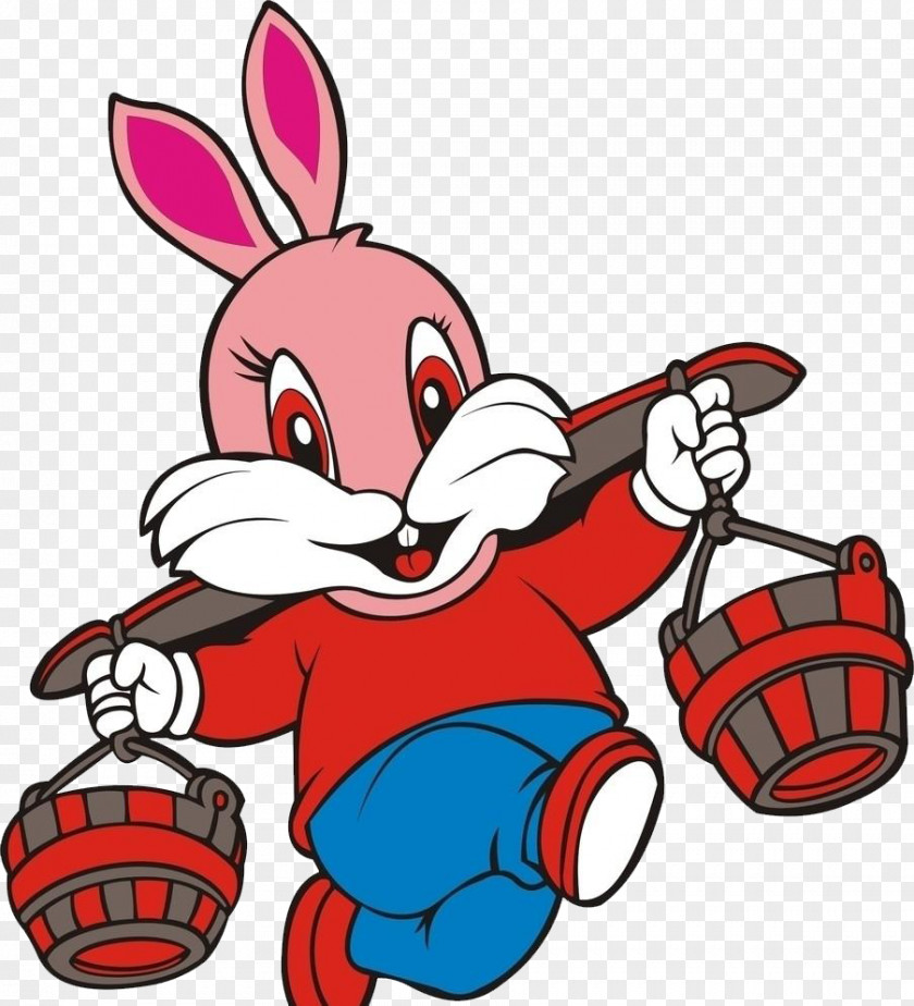 The Cartoon Rabbit Clip Art PNG