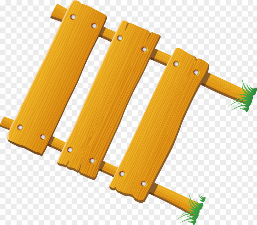 Yellow Wooden Signboard Green Grass PNG