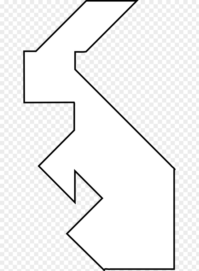 Angle Triangle Point White Line Art PNG
