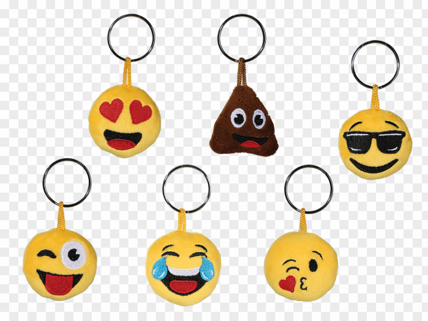 Smiley Key Chains Emoticon Emoji Keyring PNG