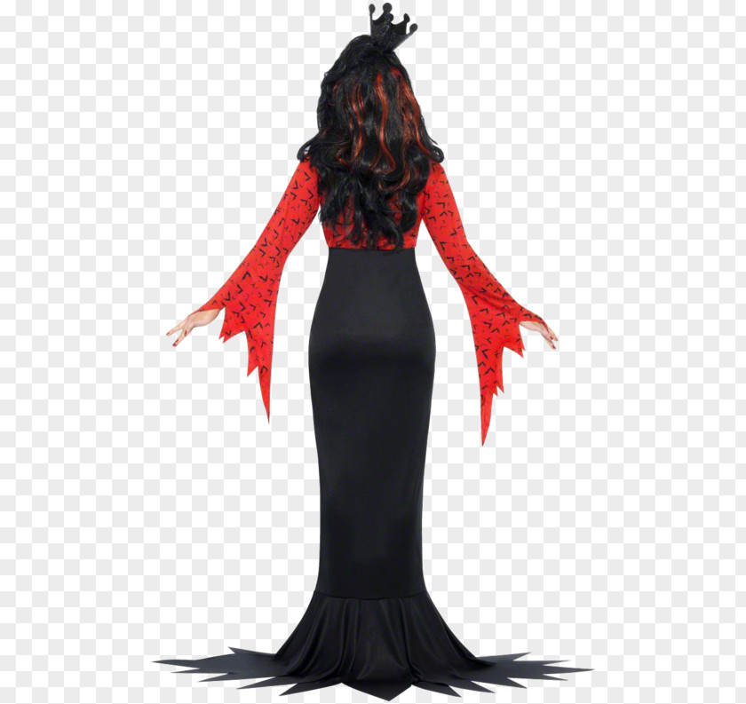 Dress Morticia Addams Evil Queen Costume Party Clothing Sizes PNG