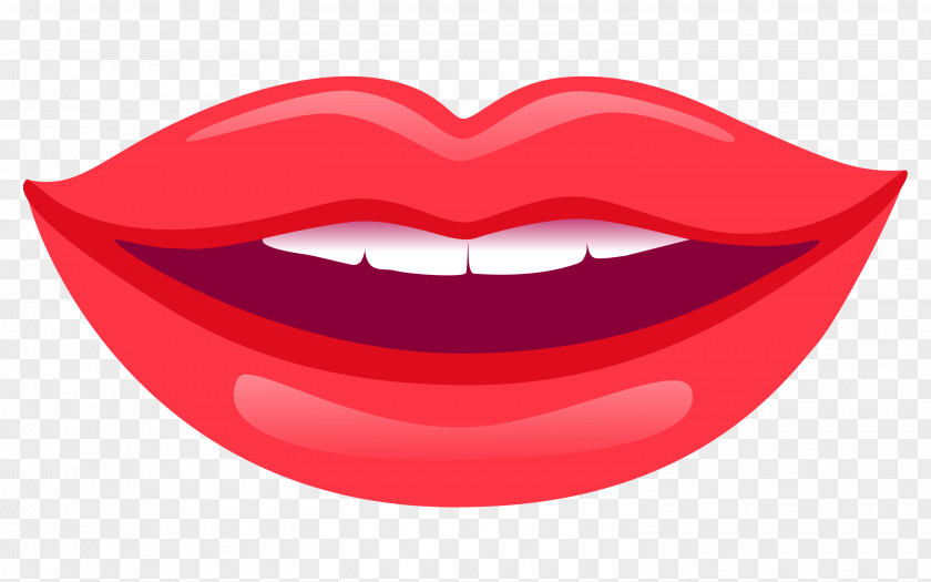 Lips Tooth Red Tongue Font PNG