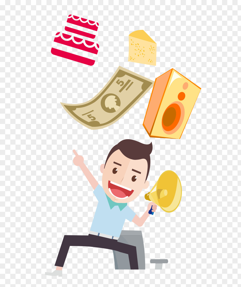 Shouted A Man Clip Art PNG