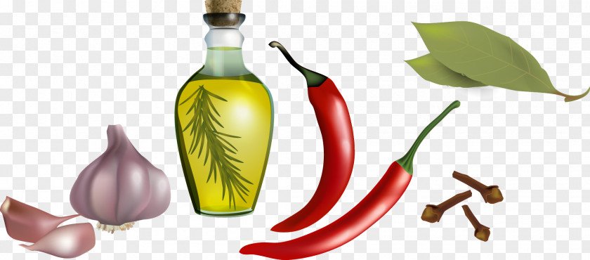 Vector Pepper Chili Con Carne Garlic Euclidean PNG