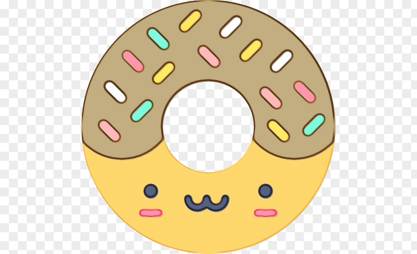 Wheel Baked Goods Yellow Circle PNG