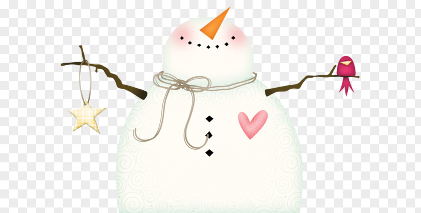 White Snowman Christmas Winter Clip Art PNG