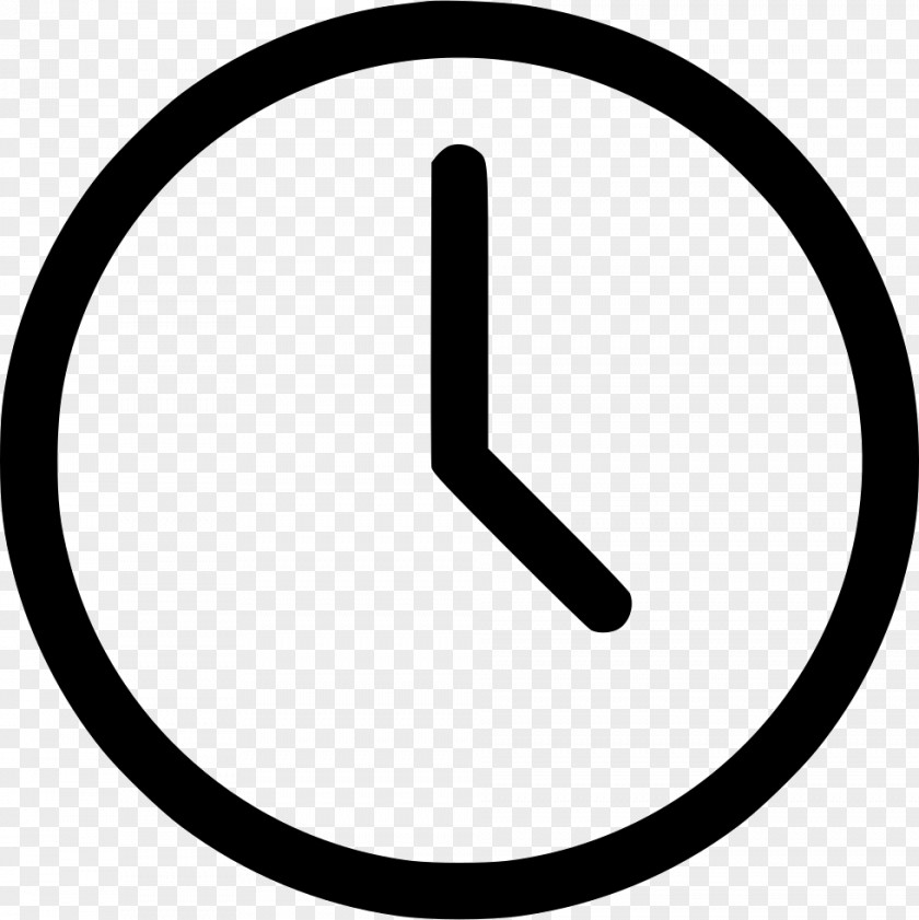 Blackandwhite Logo Circle Time PNG