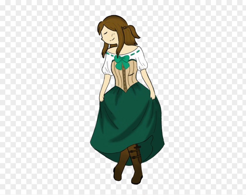 Dress Green Human Behavior Clip Art PNG