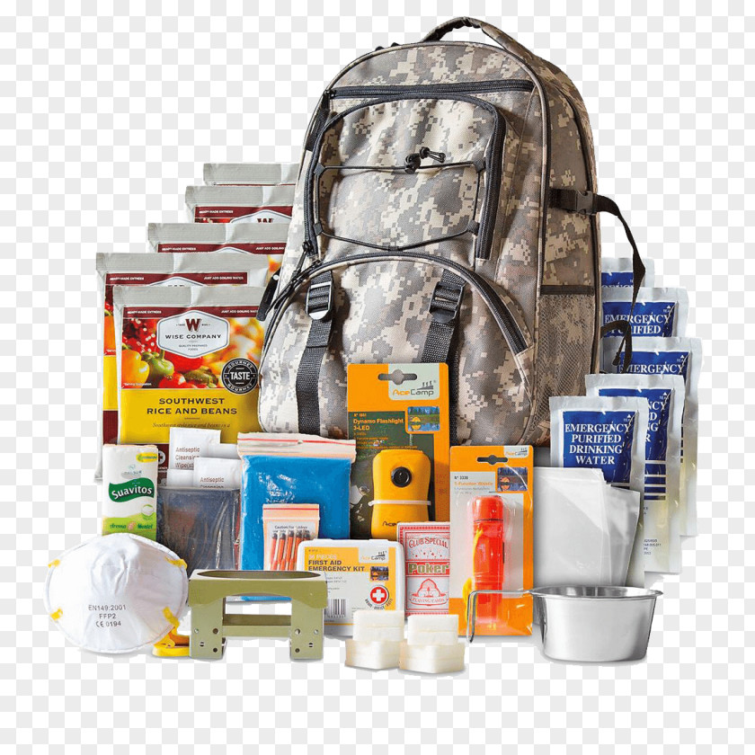 First Aid Kit Backpack Survival Wise Company Bug-out Bag PNG