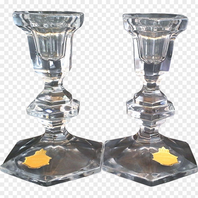 Glass Lead Bleikristall Candlestick Stemware PNG
