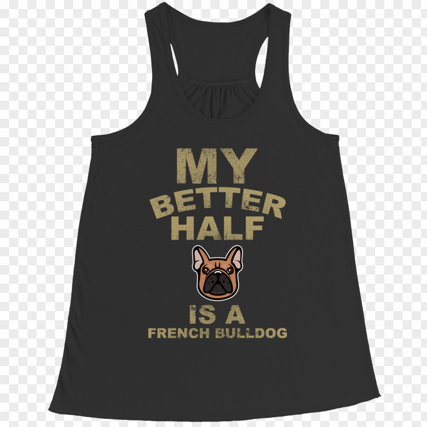 Black French Bulldog Gilets T-shirt Sleeveless Shirt Mammal PNG