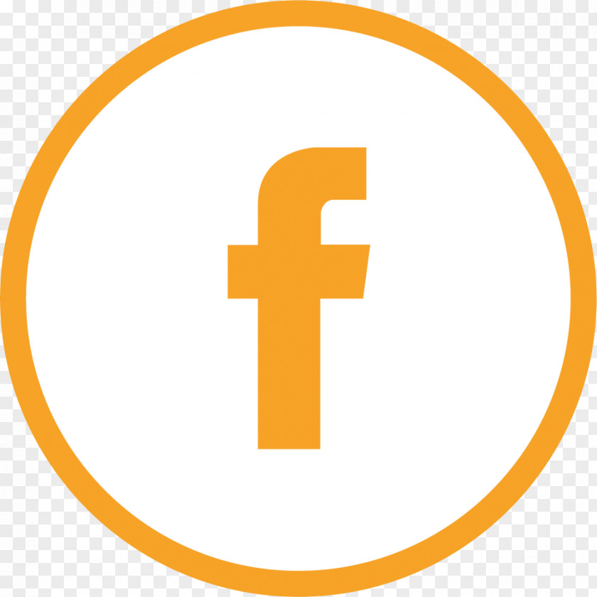 Facebook Symbol Circle Font Line Brand PNG