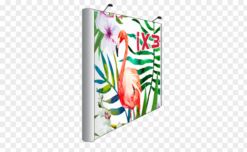Flamingo Notebook Diary Lattice Graph Tropical Rainforest PNG