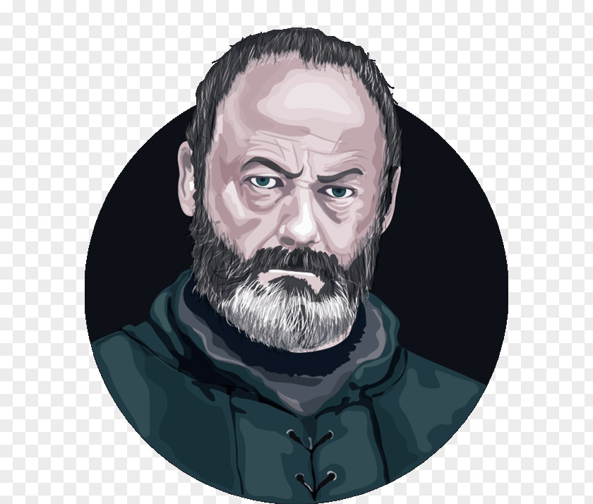 Game Of Thrones Characters Beard Davos Seaworth Portrait -m- Character PNG
