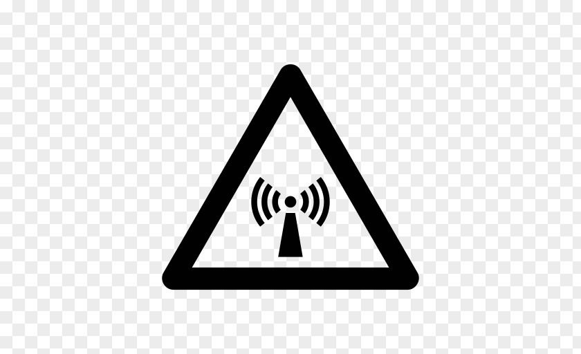 Non-ionizing Radiation Warning Sign Ionization Hazard Symbol PNG