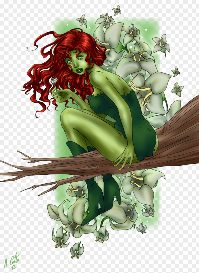 Poison Ivy The Poisonous Flower Art PNG
