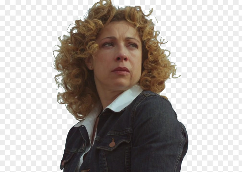 River Song Brown Hair Coloring Long PNG