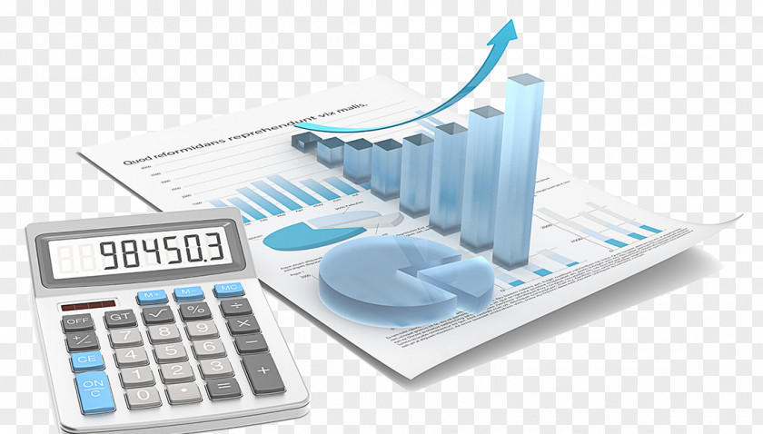 Business Trend Analysis With Color Calculator Finance Financial Statement Investment Chart Result PNG