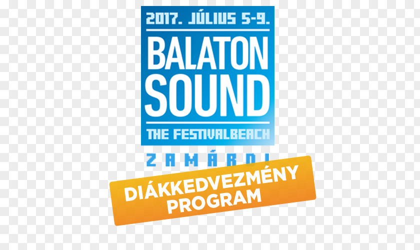 Colourful Event Festival Balaton Sound Lake Logo Banner Brand PNG