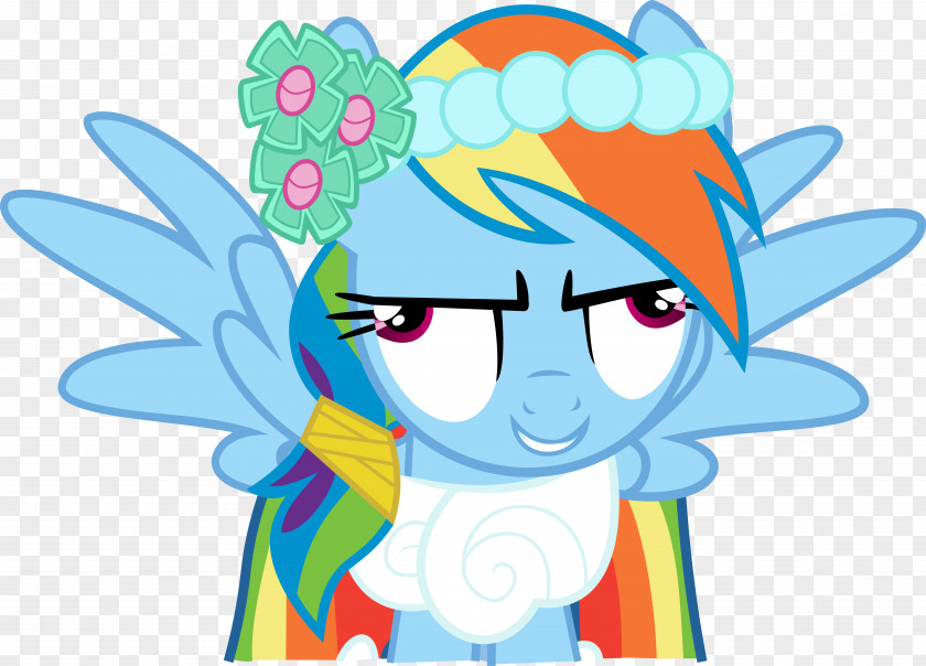 Derp Rainbow Dash Fluttershy Art PNG