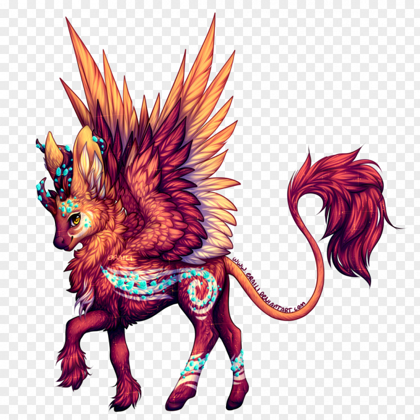 Drawings Of Fantasy Animals Animated Cartoon Illustration Animal Demon PNG