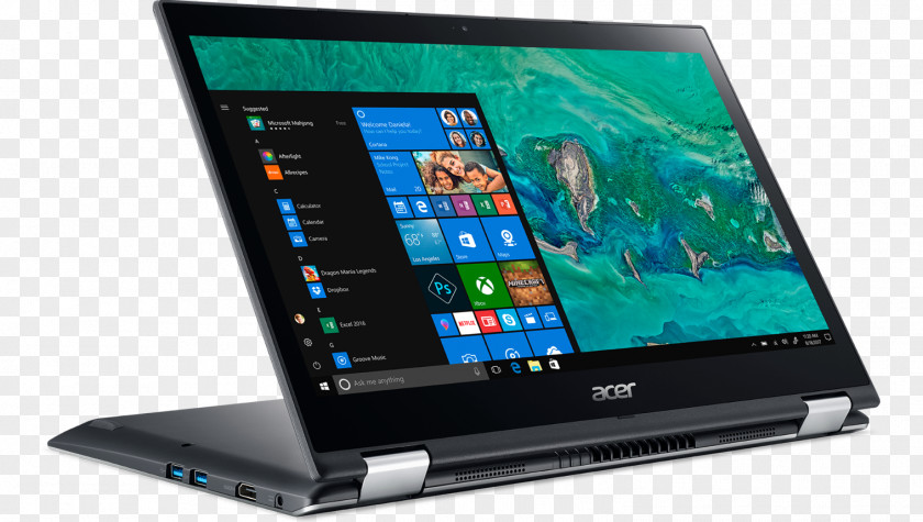 Laptop Acer SPIN 3 SP314-51-548L Windows / 2-in-1 35.6 Cm 25 Computer PNG