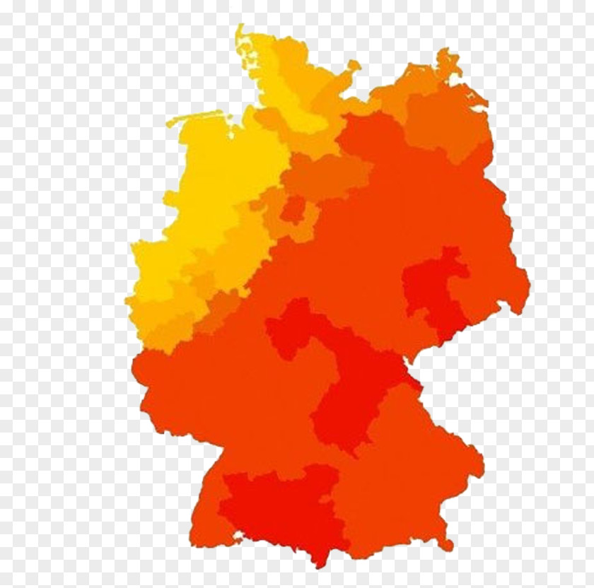 Map Of Germany United States Vector PNG