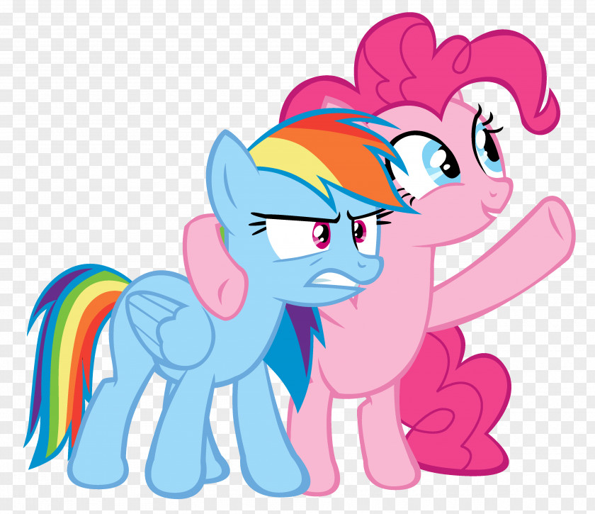 Pinkie Pie Rainbow Dash Applejack Pony Equestria PNG
