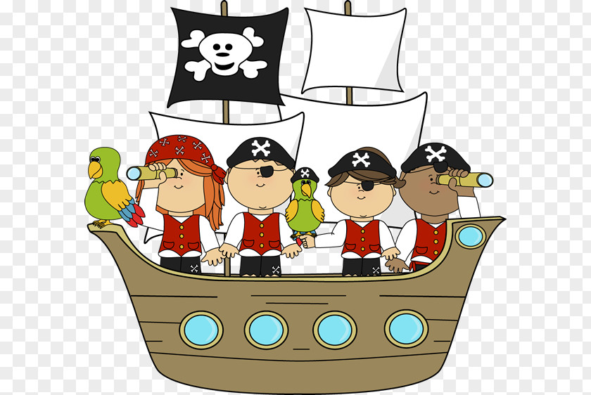 Piracy Ship Clip Art PNG