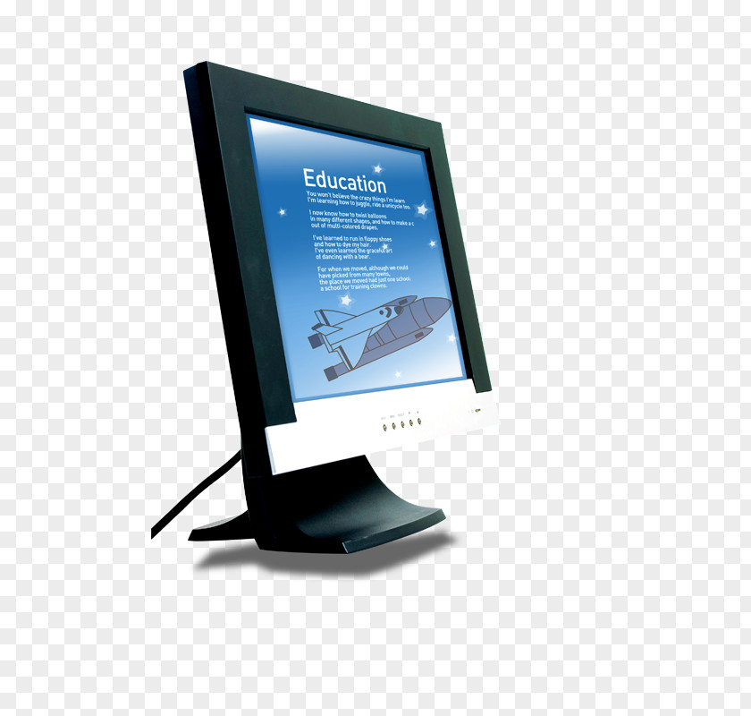 TV Education Computer Monitor Download PNG