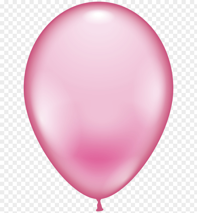 Allergan Streamer Balloon Pink M PNG