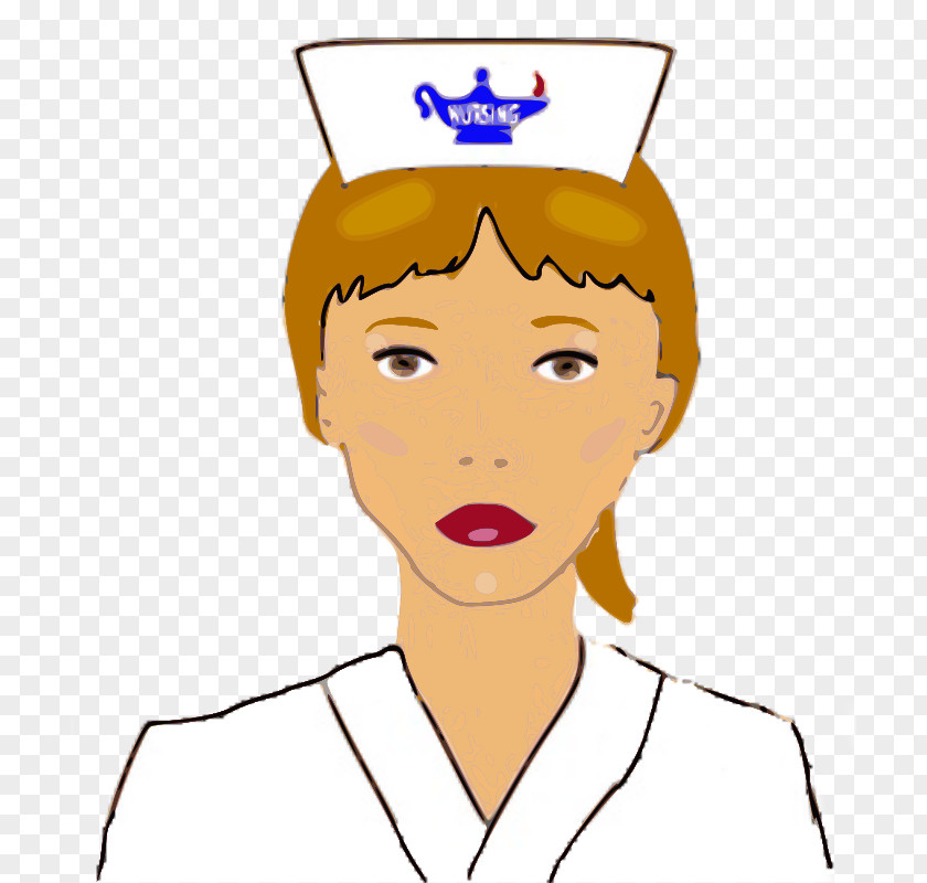 Free Nurse Clipart Nursing Nurses Cap Smiley Clip Art PNG