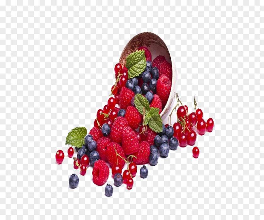 Mixed Fruit Cranberry Raspberry Strawberry Dried PNG