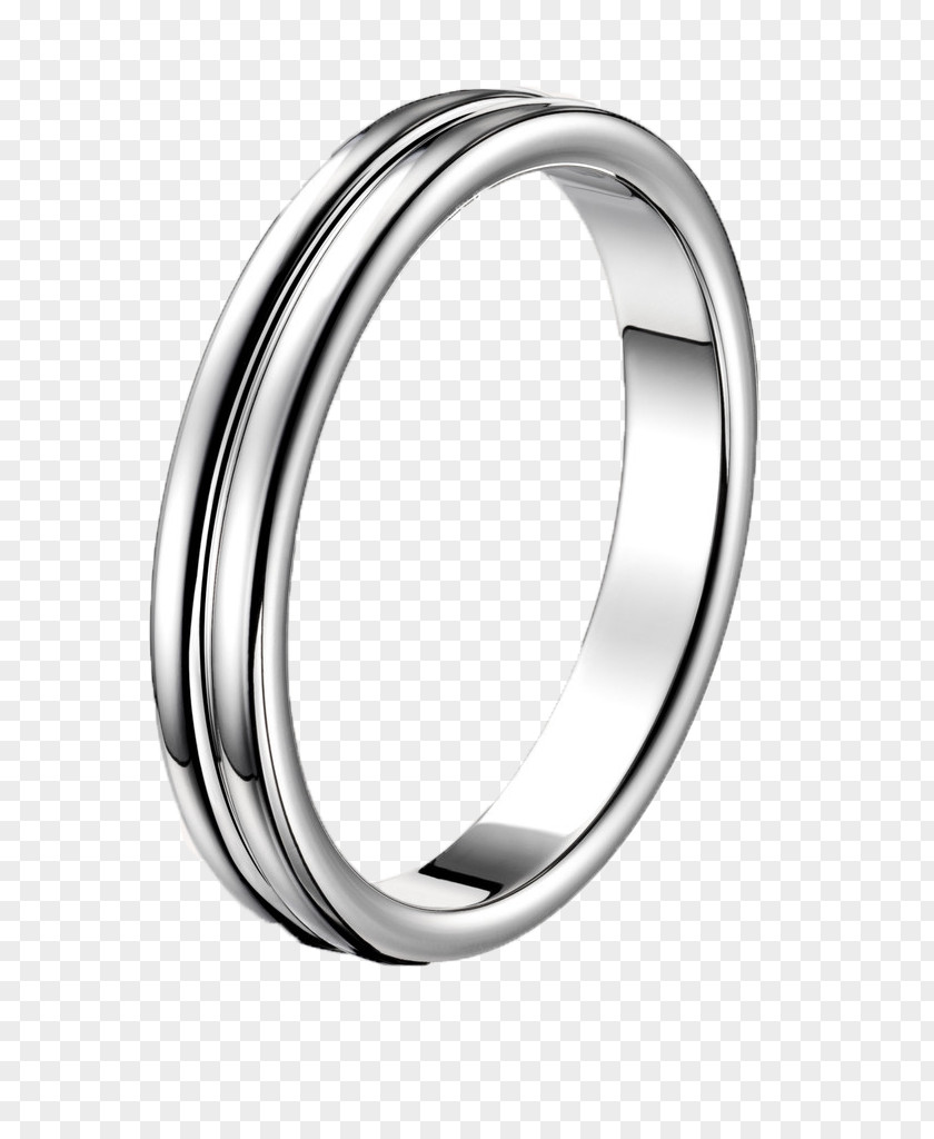 Silver Edge Ring Brilliant PNG