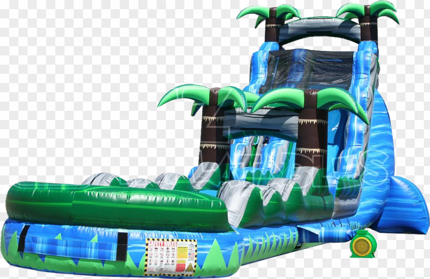 Slip N Slide Inflatable Bouncers Water Playground PNG
