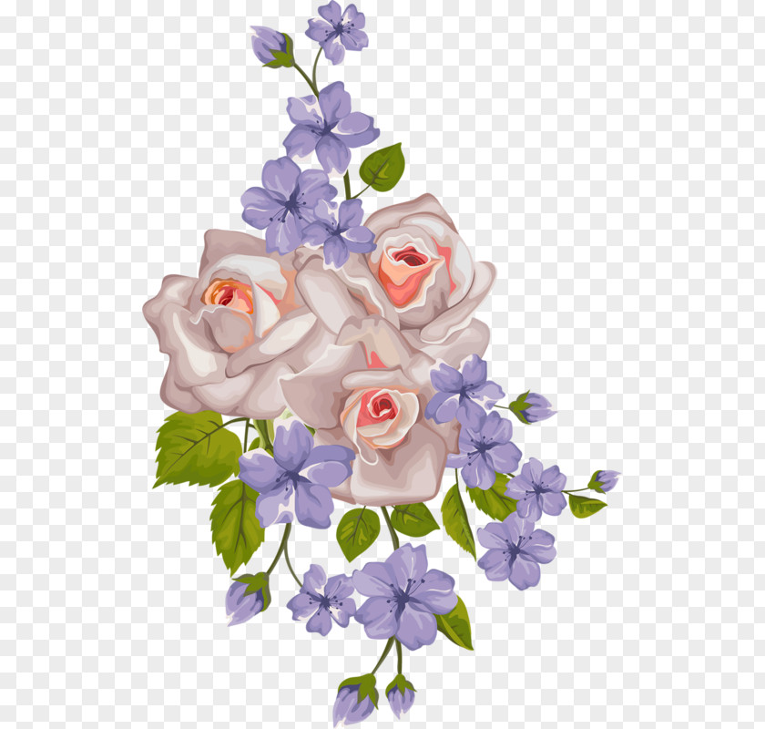 Watercolor Flower Corner Drawing Clip Art PNG