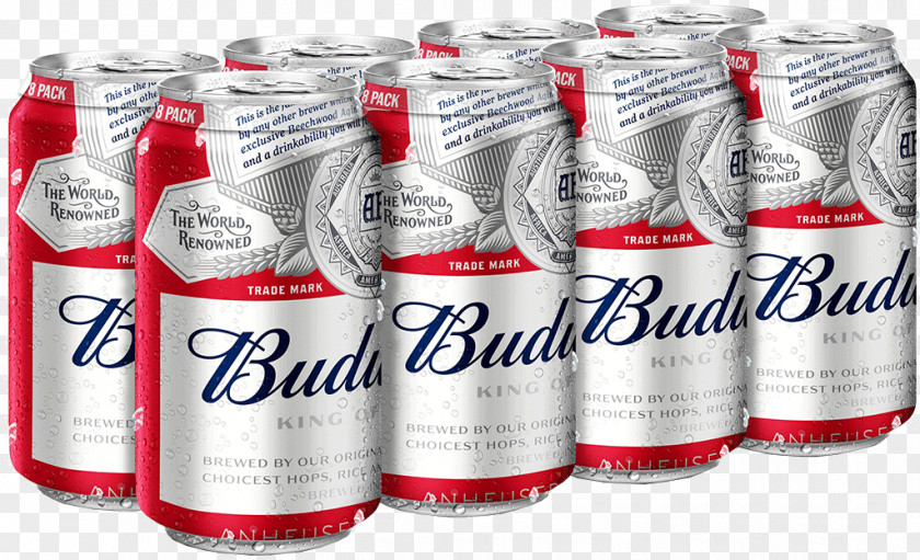 Beer Budweiser Fizzy Drinks Pale Lager Alcoholic Drink PNG
