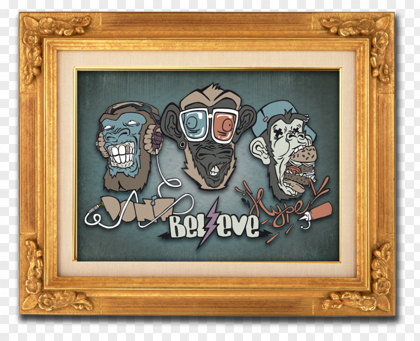 Three Monkeys Lovely, Tragic Miracle: A Memoir Picture Frames Animal PNG