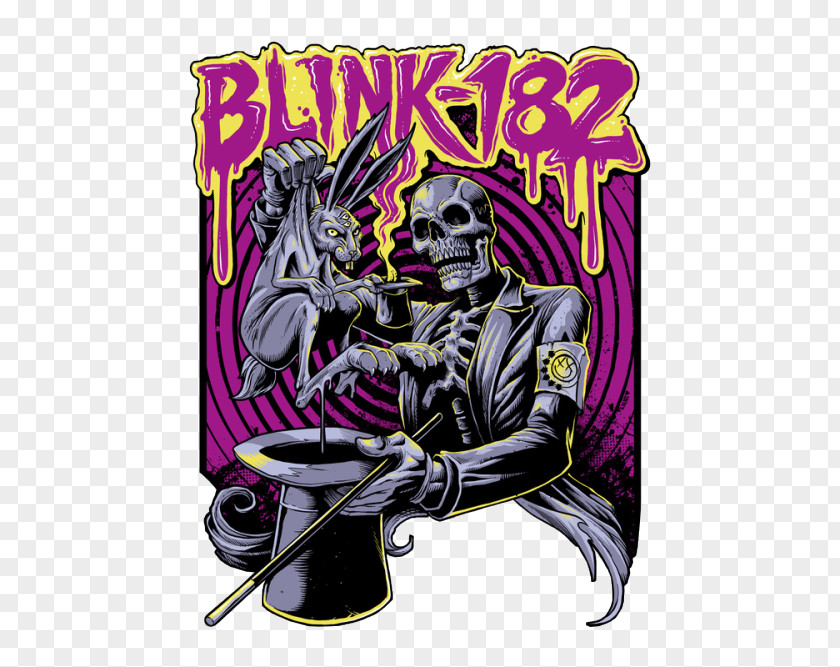 Blink Blink-182 Poster Sheffield Musician PNG