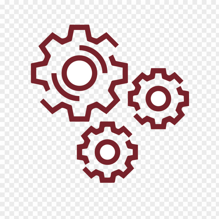 Symbol Gear Background PNG