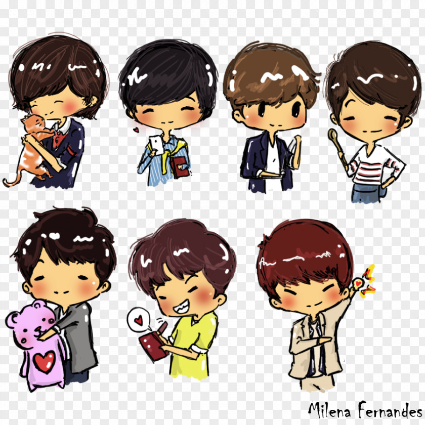 Youngjae Man In Love Infinite K-pop Drawing Clip Art PNG