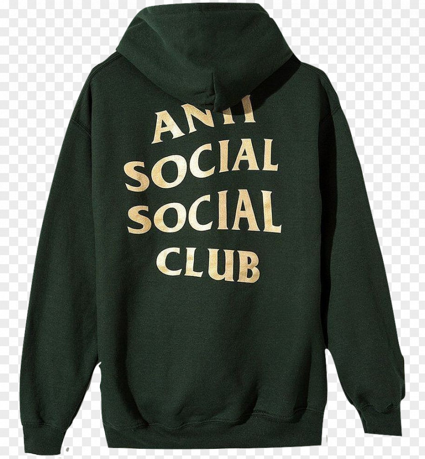 Anti Social Club Hoodie T-shirt Adidas Bluza PNG