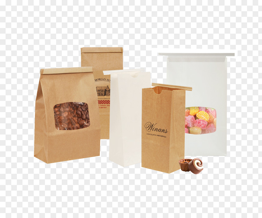 Online Paper Store Box Kraft Plastic Bag PNG