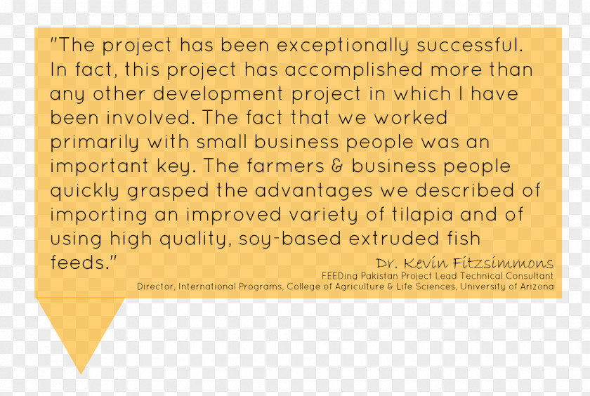 Quote Box Pakistan United States Department Of Agriculture Fish Farming PNG