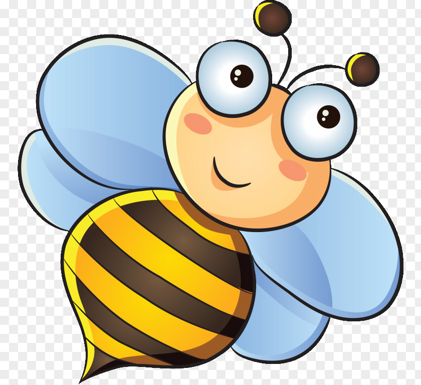 Bee European Dark Insect Honey PNG
