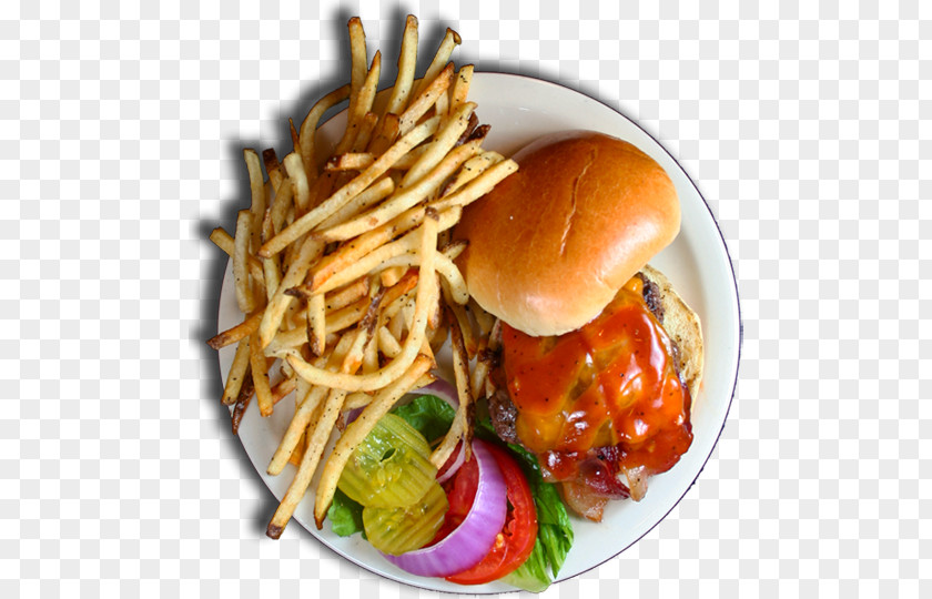 Lunch Burger French Fries Hamburger Breakfast PNG