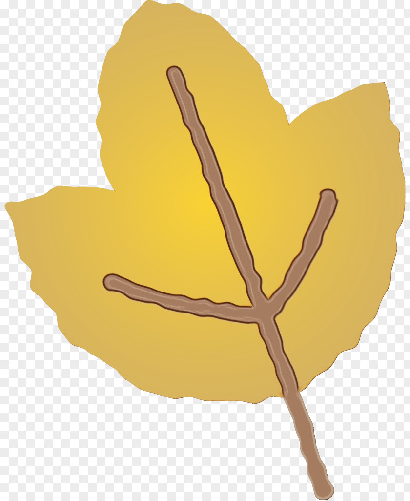 Herbaceous Plant Gesture Leaf Yellow Hand Tree PNG