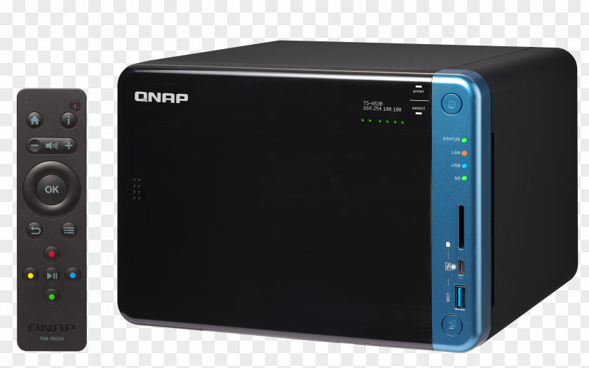 Network Storage Systems Data QNAP TS-653B Systems, Inc. Hard Drives PNG