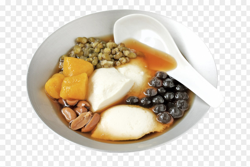 Breakfast Vegetarian Cuisine Douhua Taiwanese Mung Bean PNG